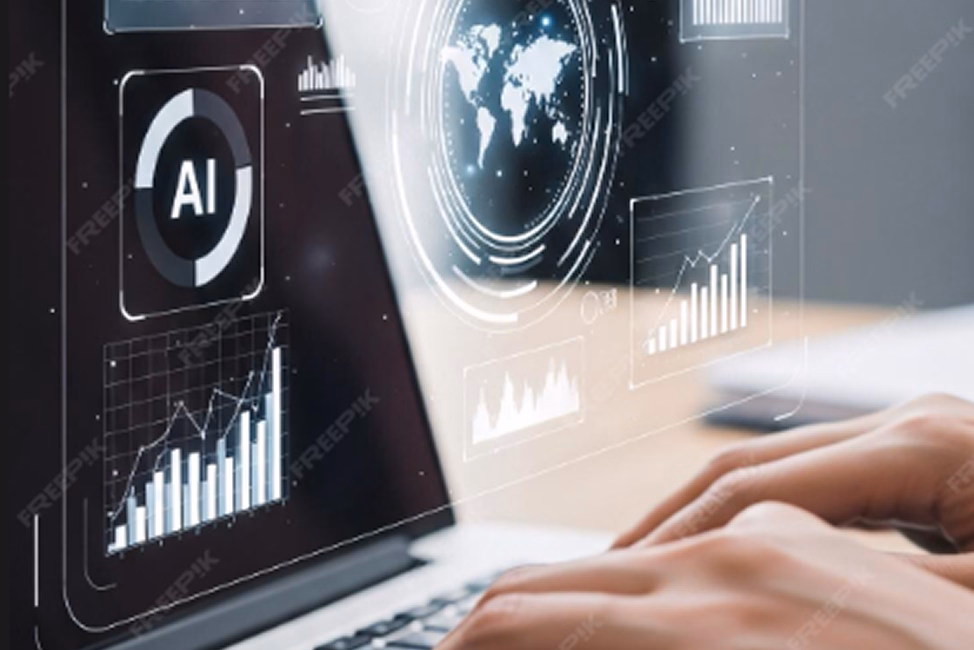 Creator reviewing analytics